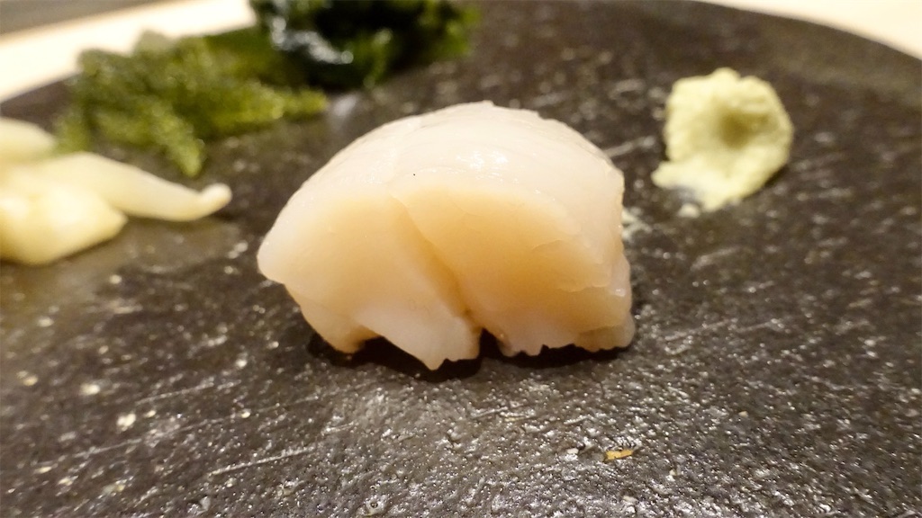 赤坂見附 すし匠 齋藤 帆立