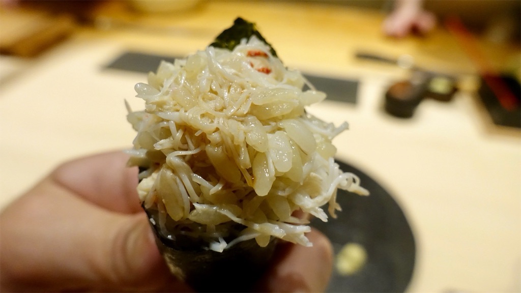 赤坂見附 すし匠 齋藤 毛蟹