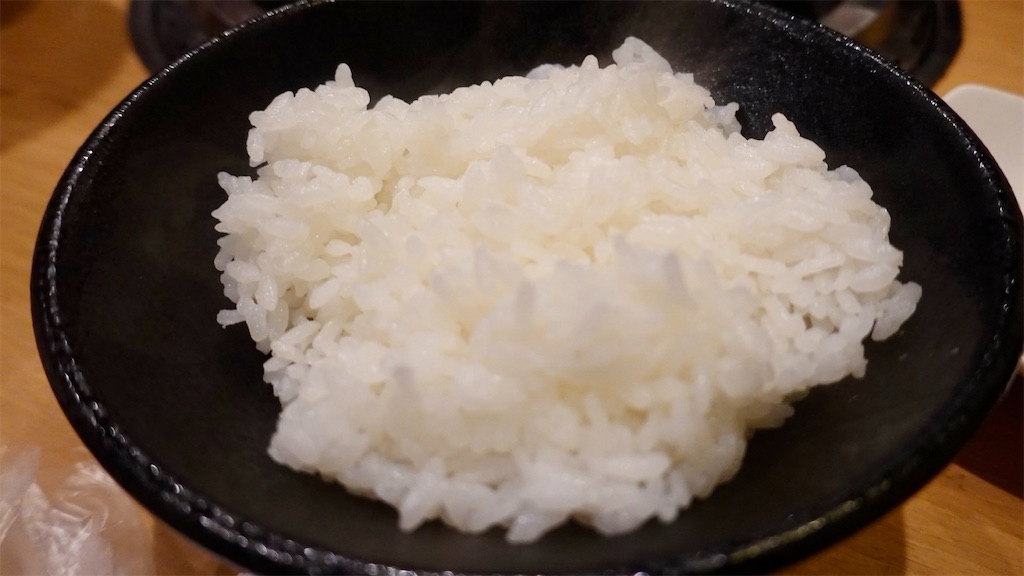 白金高輪 炭焼 金竜山 ライス