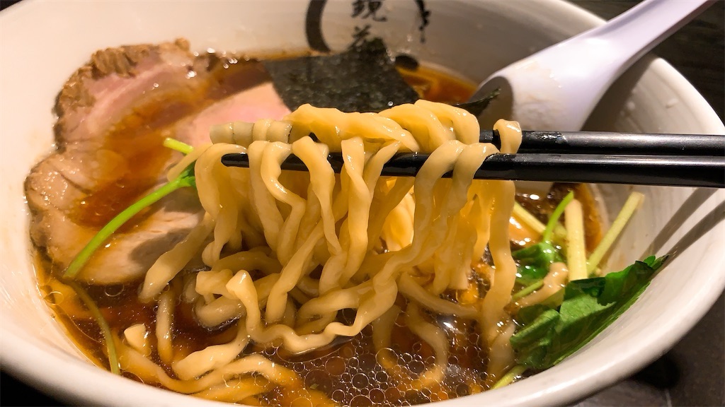 立川 鏡花 醤油ラーメン