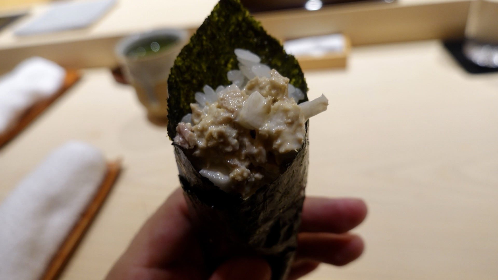 広尾 鮨 ゆうき ツナマヨ