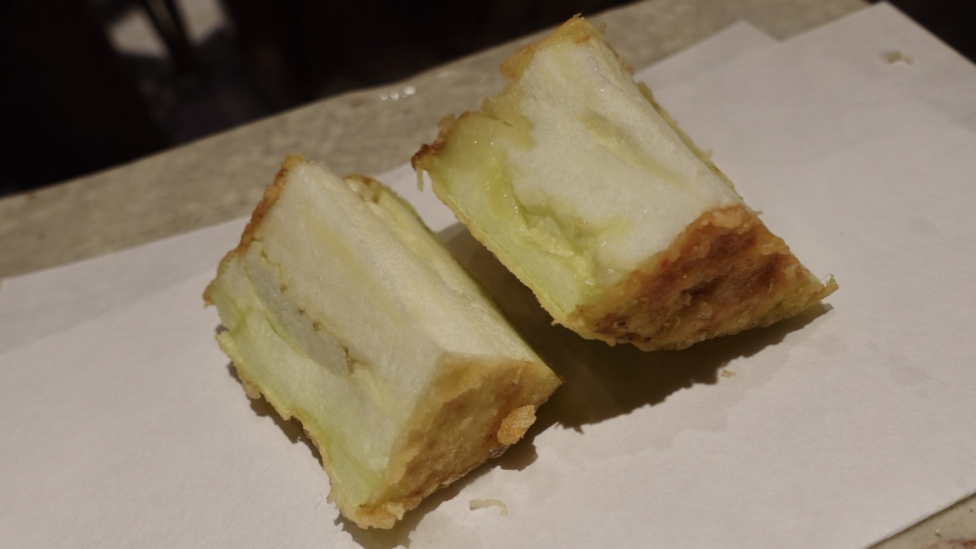 虎ノ門ヒルズ 天ぷら あらたみかわ 茄子