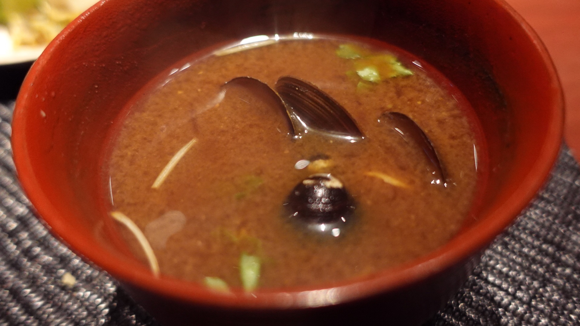 虎ノ門ヒルズ 天ぷら あらたみかわ 赤だし