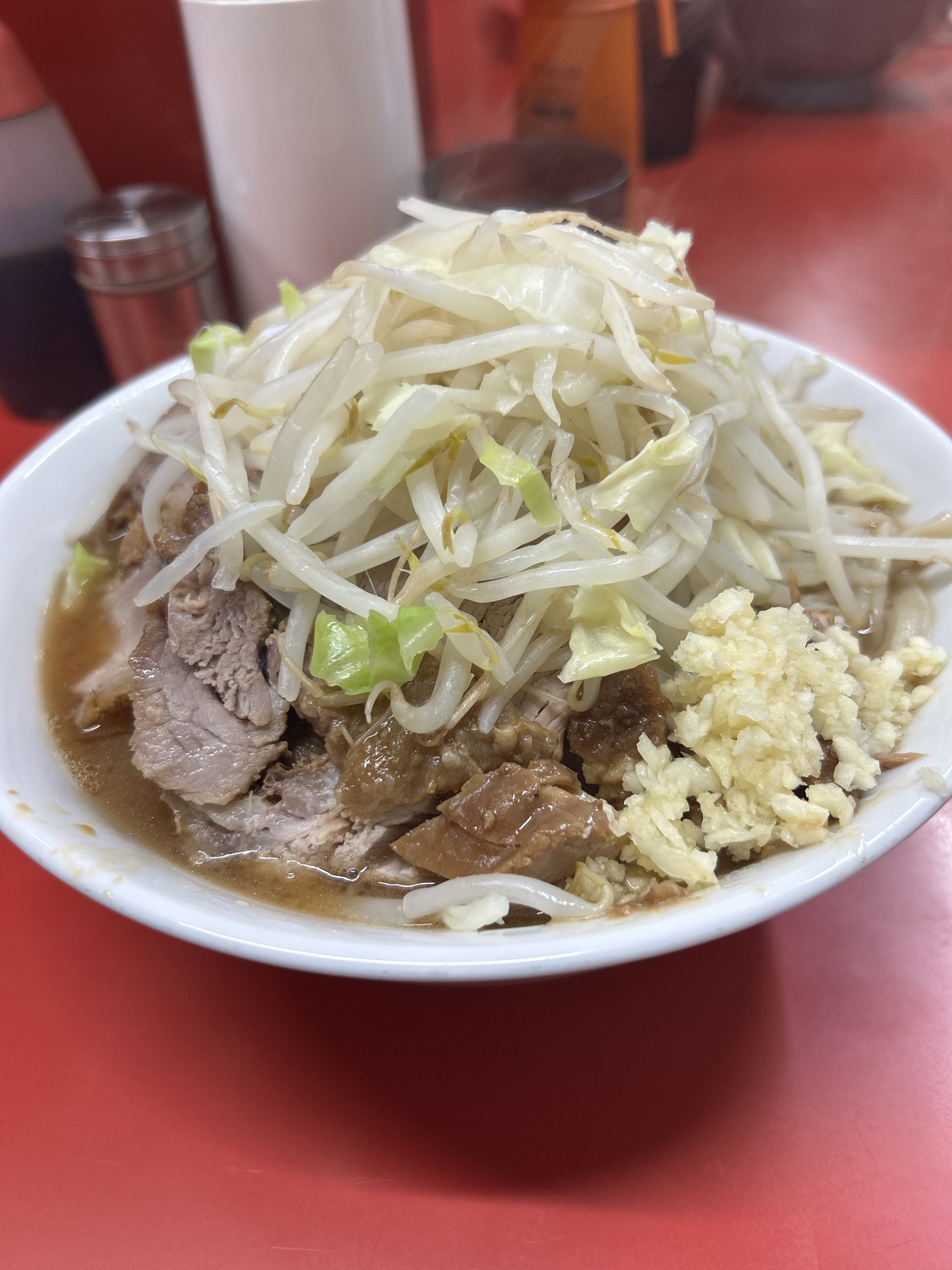 一橋学園 ラーメン二郎 一橋学園店 小ラーメン