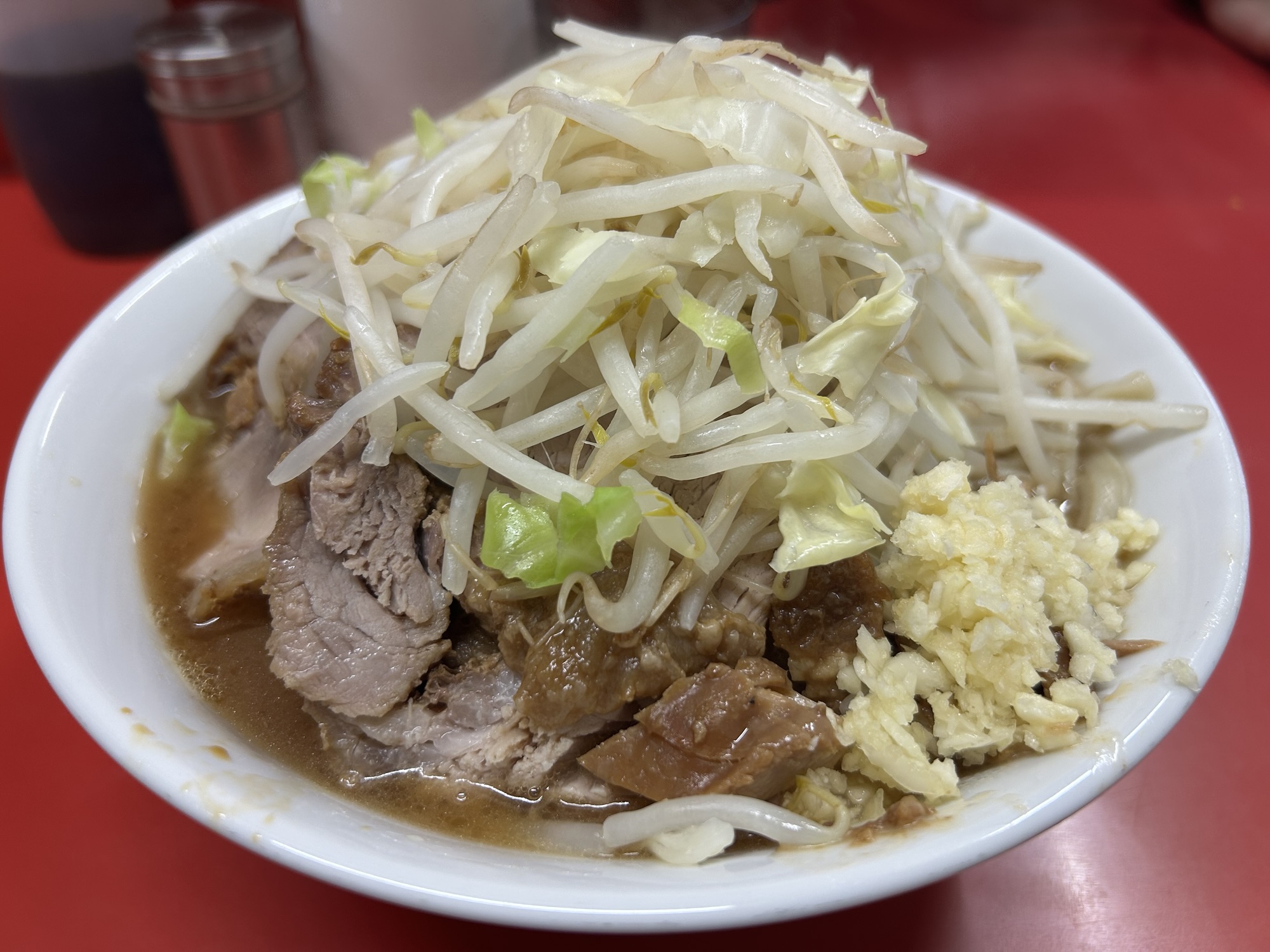 一橋学園 ラーメン二郎 一橋学園店 小ラーメン