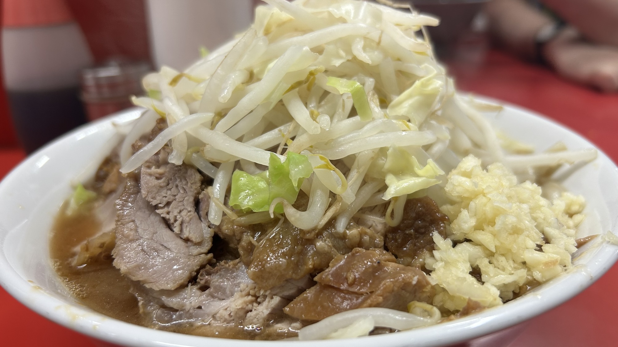 一橋学園 ラーメン二郎 一橋学園店 小ラーメン