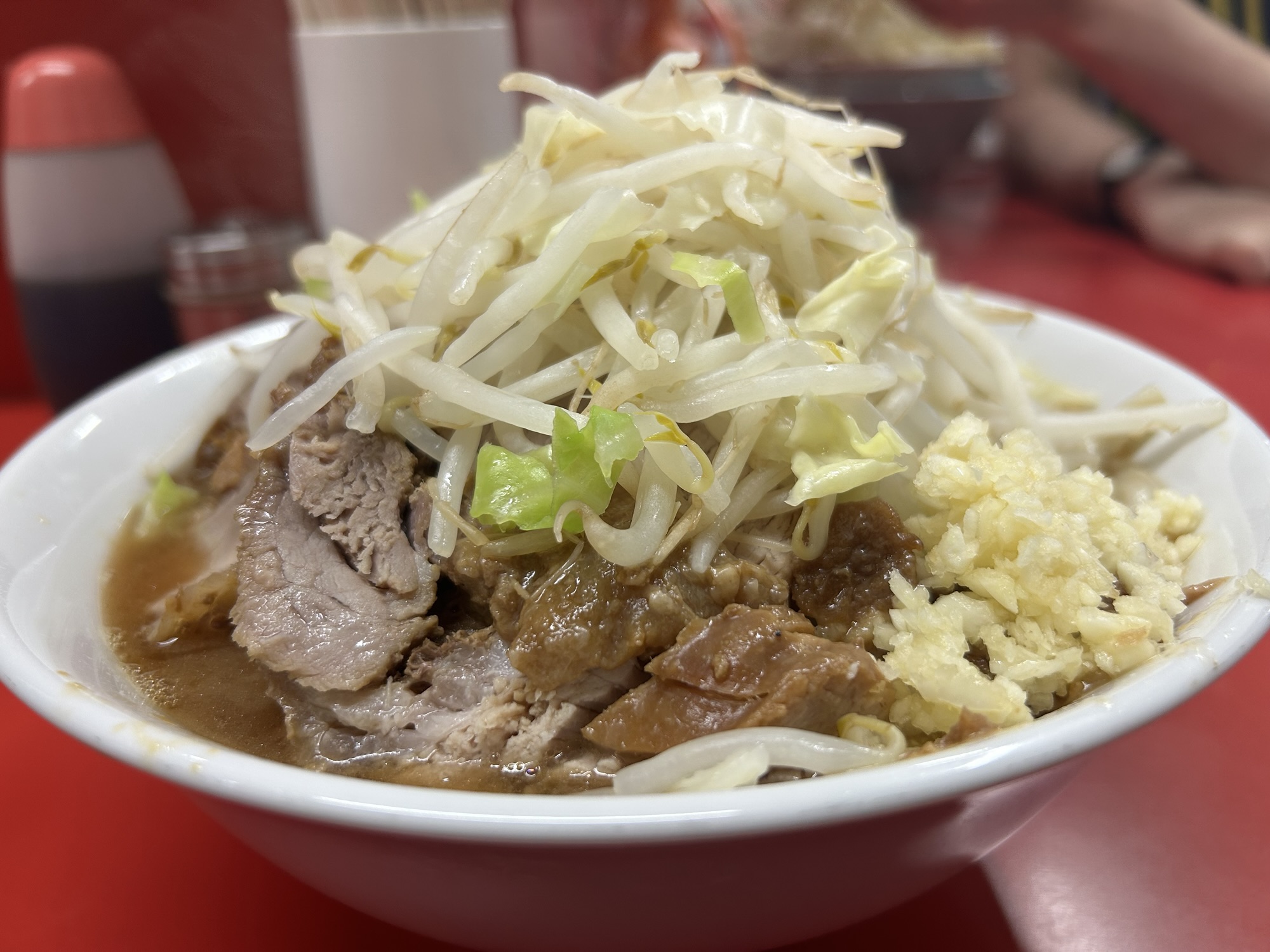 一橋学園 ラーメン二郎 一橋学園店 小ラーメン