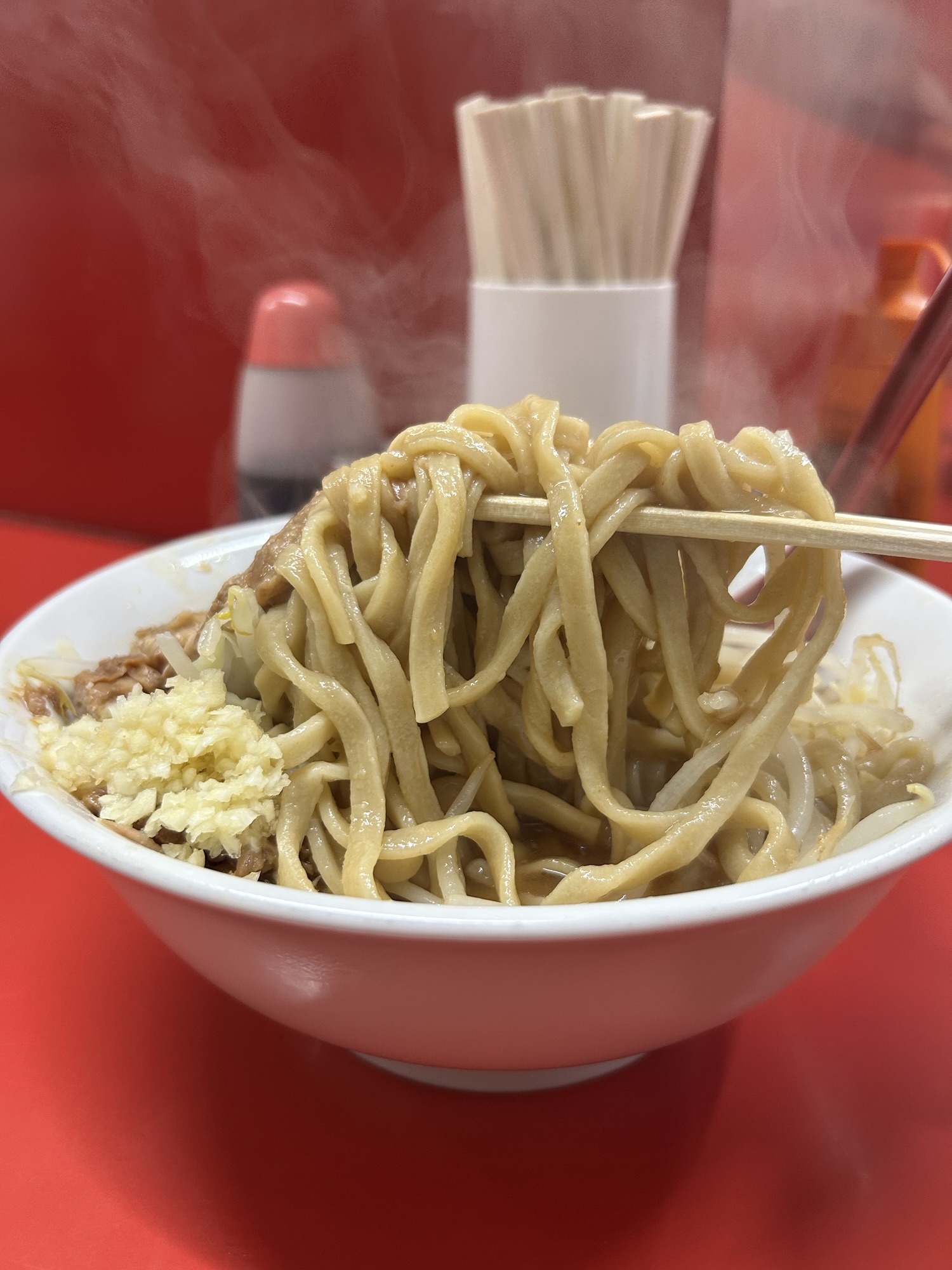 一橋学園 ラーメン二郎 一橋学園店 小ラーメン