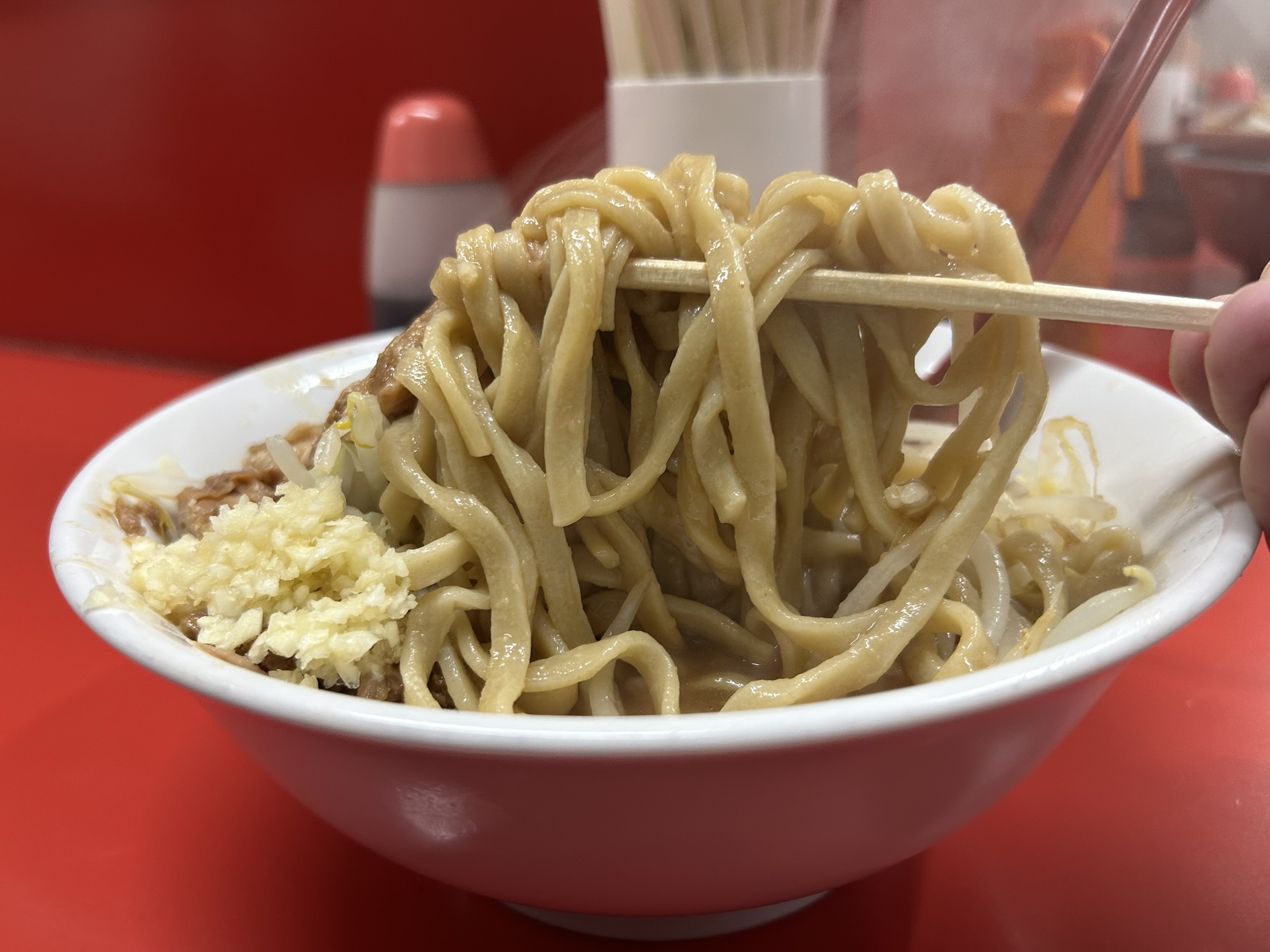 一橋学園 ラーメン二郎 一橋学園店 小ラーメン