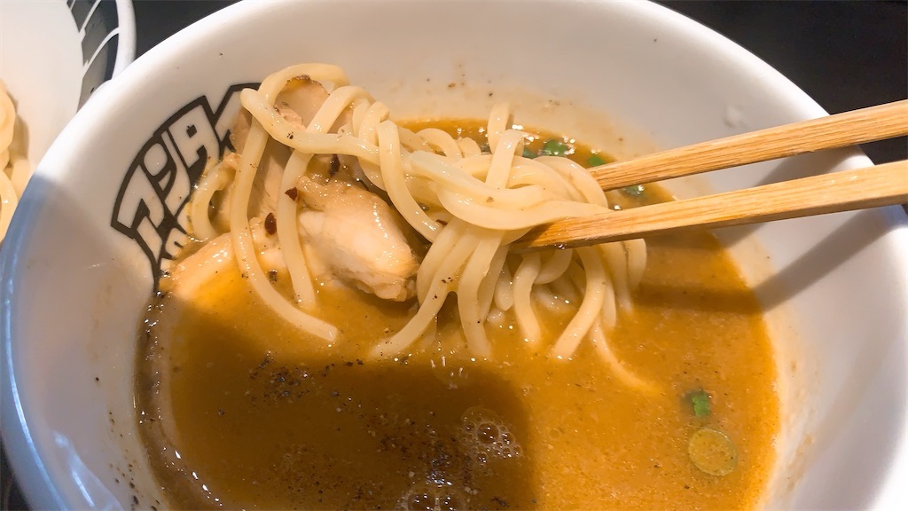 中神 アンタイヌードルズ 辛つけ麺