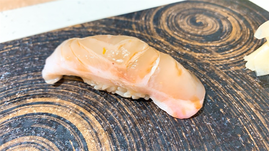 麻布十番 立ち食い鮨 まさ 鯛