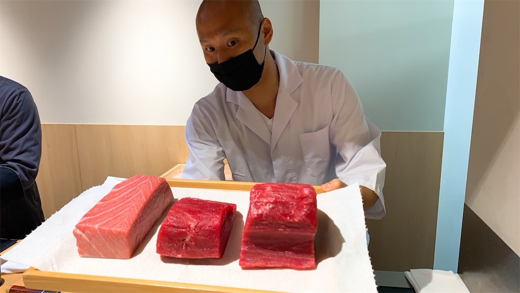 麻布十番 立ち食い鮨 まさ 大将