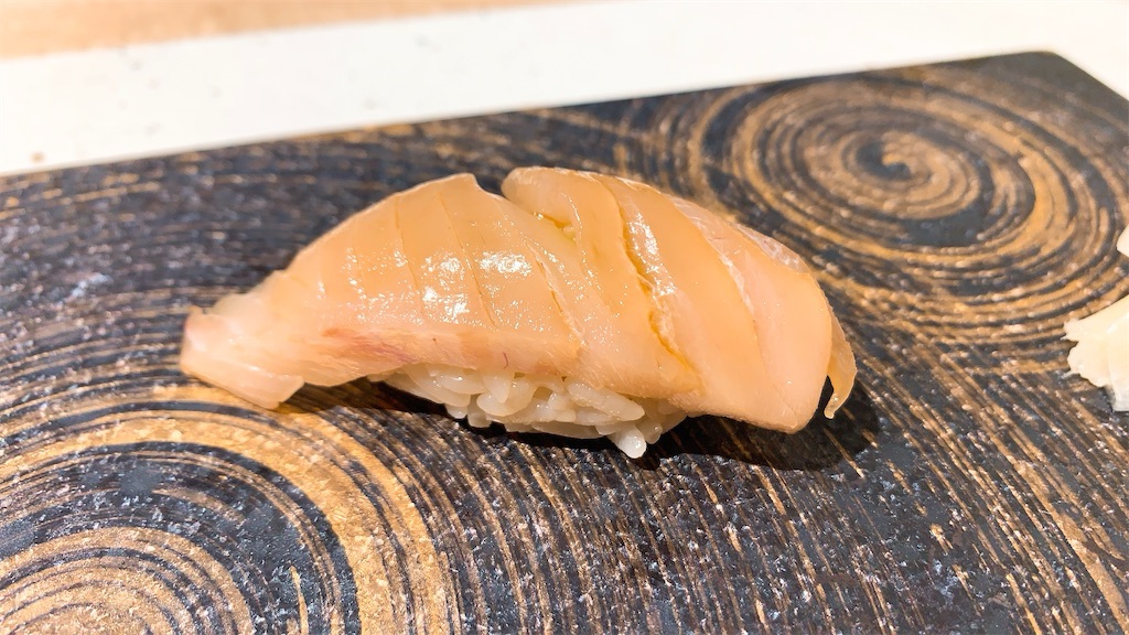 麻布十番 立ち食い鮨 まさ 鰆