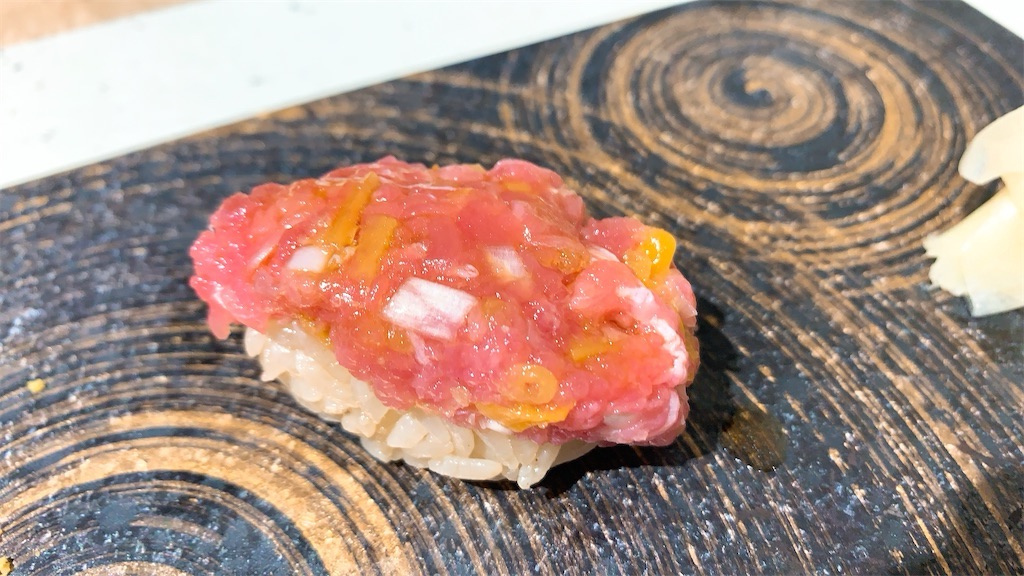 麻布十番 立ち食い鮨 まさ トロタク