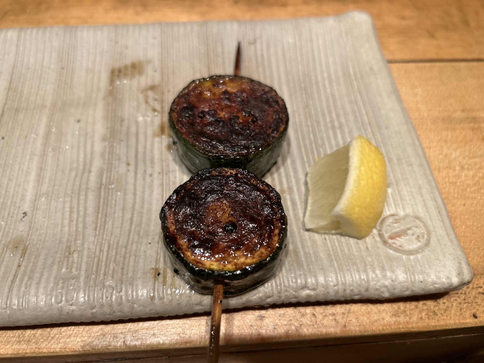 目黒 鳥かど ズッキーニ