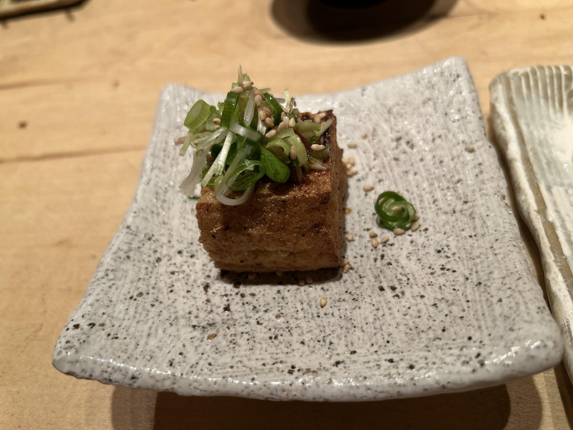 目黒 鳥かど 厚揚げ豆腐