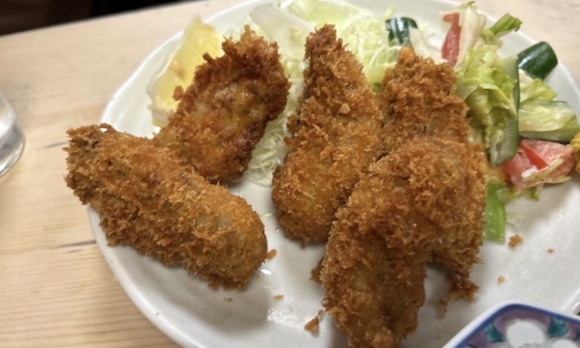 銀座 大衆割烹 三州屋 銀座本店 牡蠣フライ