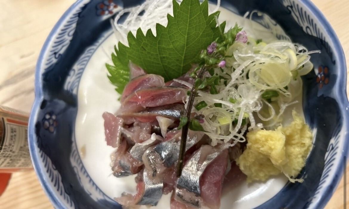 銀座 大衆割烹 三州屋 銀座本店 鰯の刺身