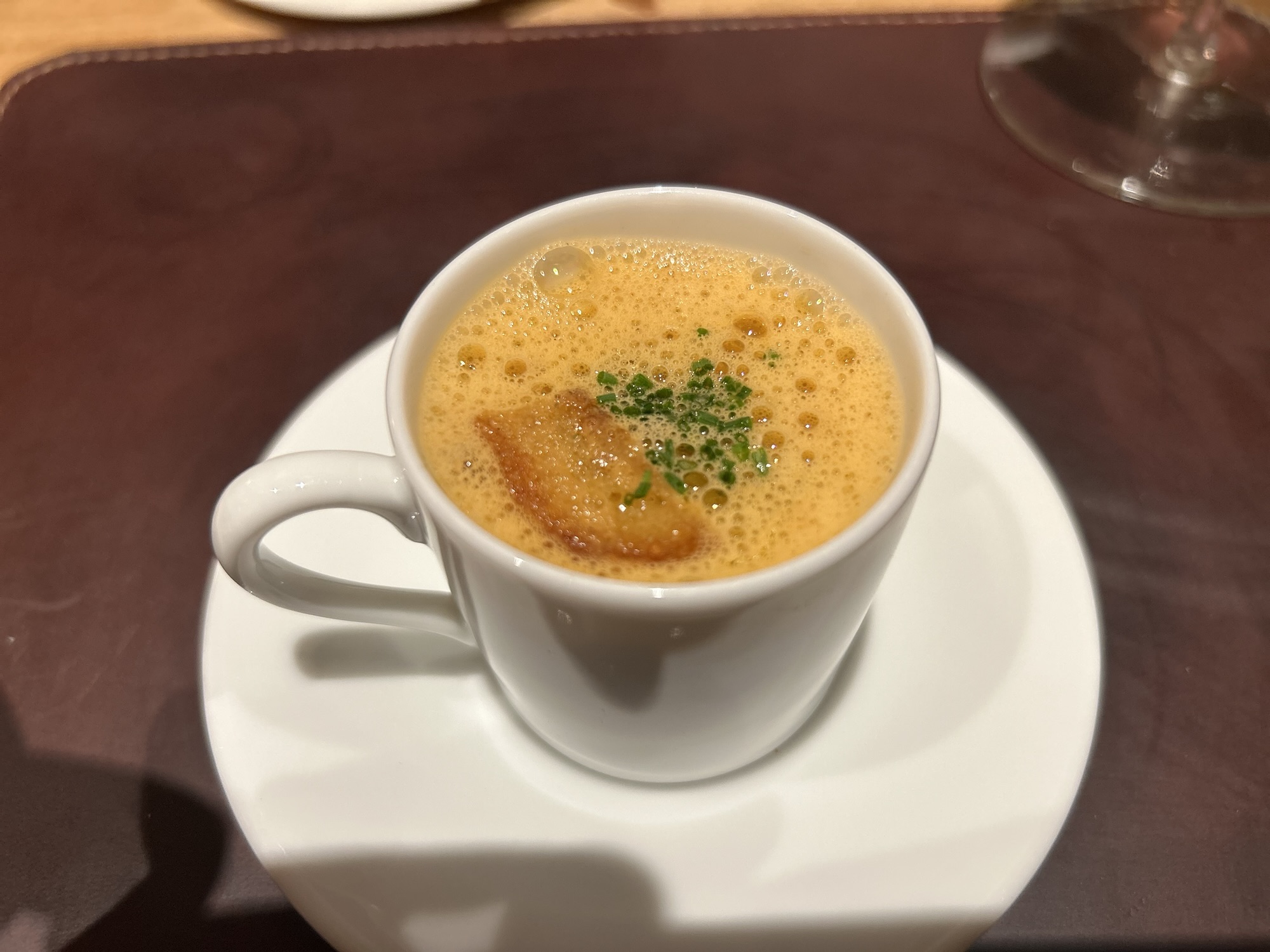 代官山 ARMONICO 大入島オイスター 魚介のエッセンス 昆布