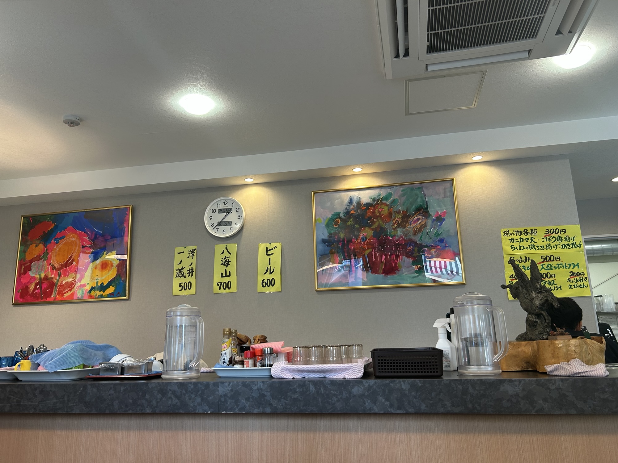 西調布 稲庭うどん涼々 店内