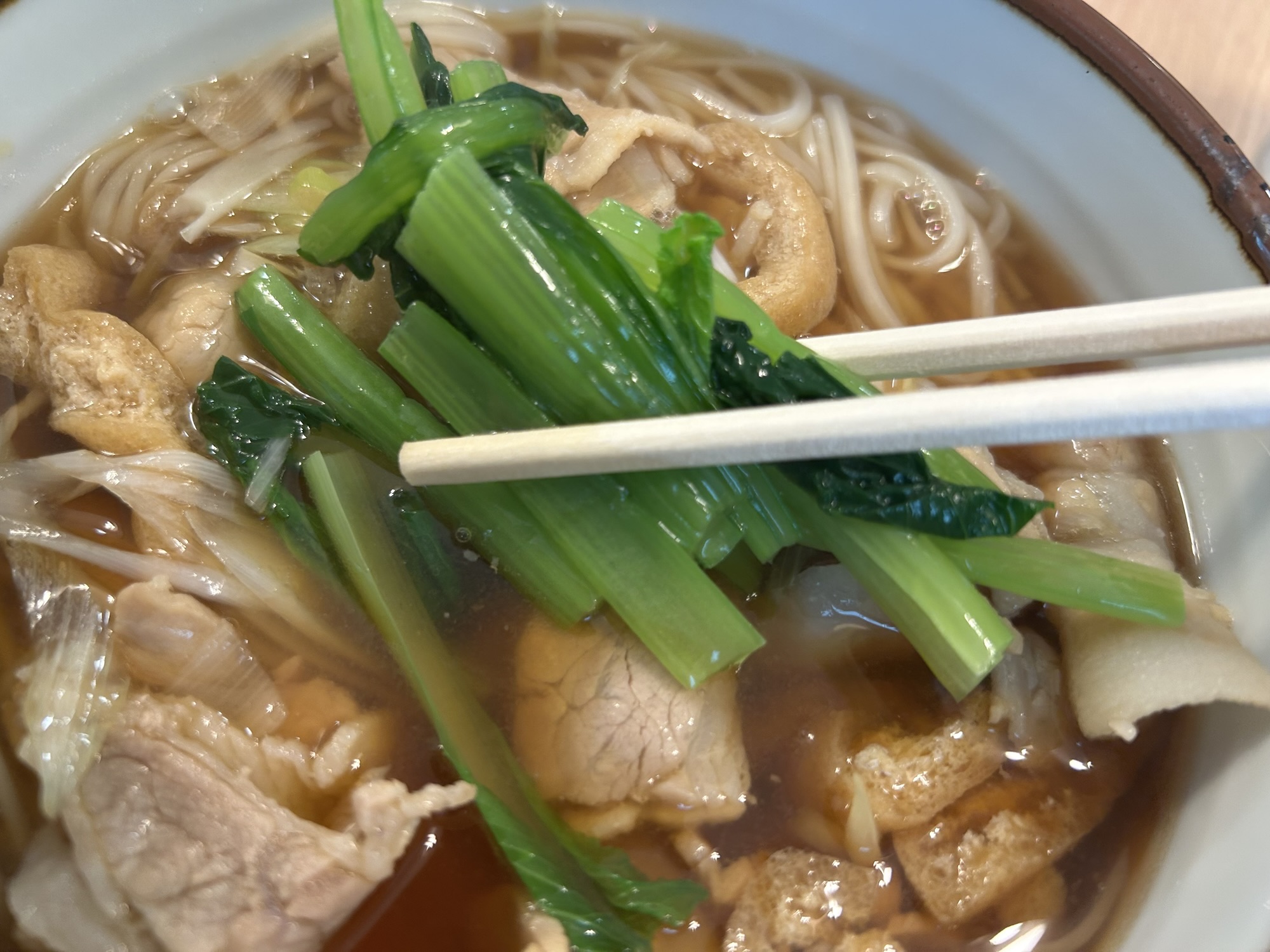 西調布 稲庭うどん涼々 肉うどん