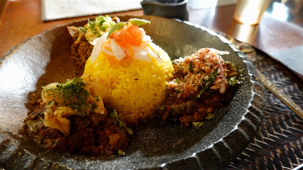 下北沢 旧ヤム邸 シモキタ荘 9月のカレー 全がけ