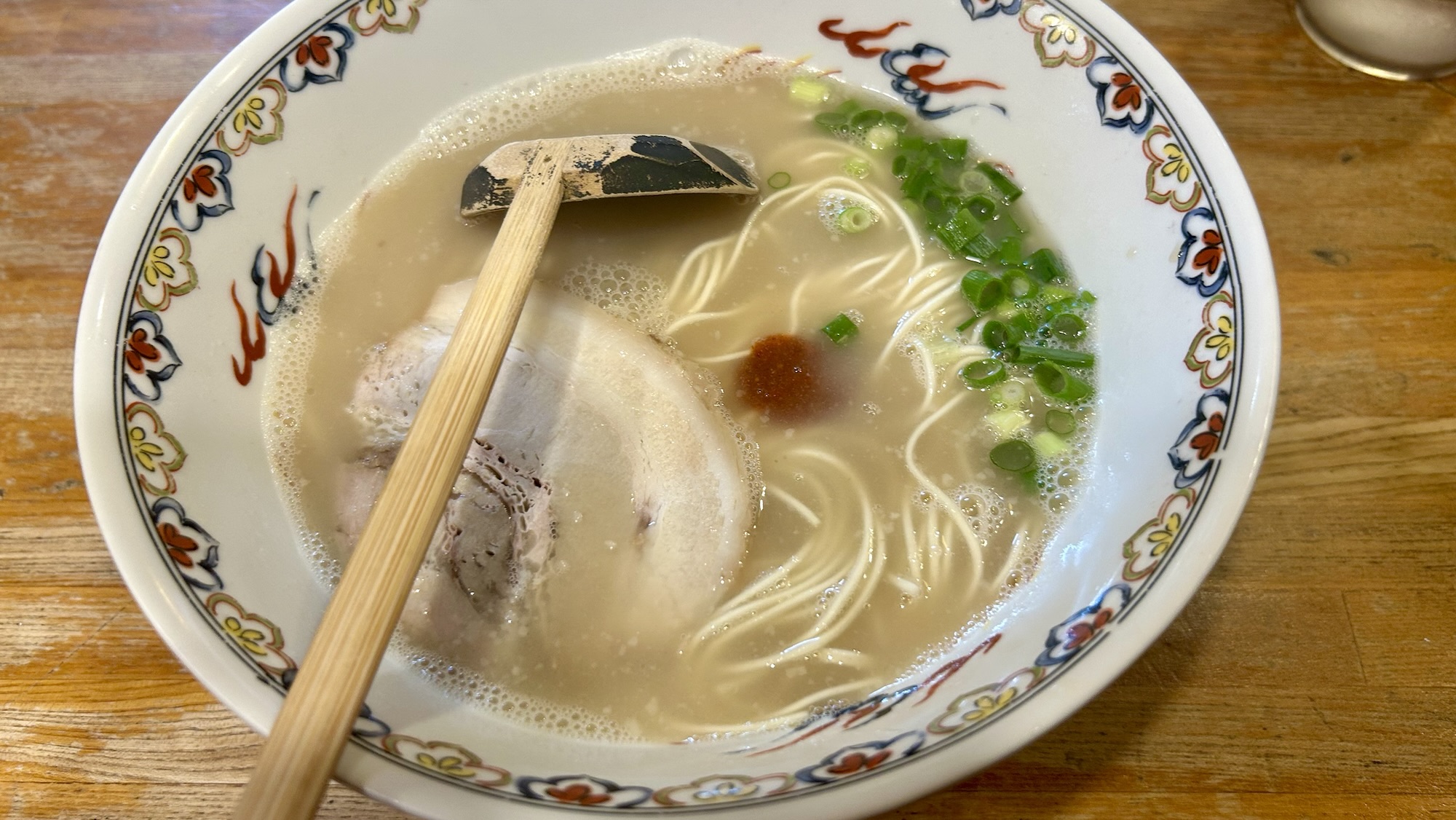 調布 千年ラーメン 豚骨ラーメン