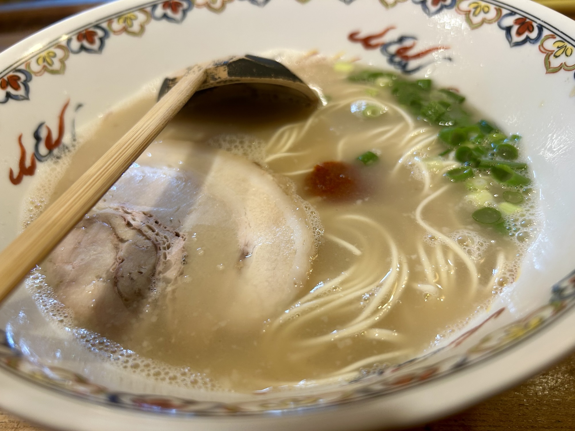 調布 千年ラーメン 豚骨ラーメン