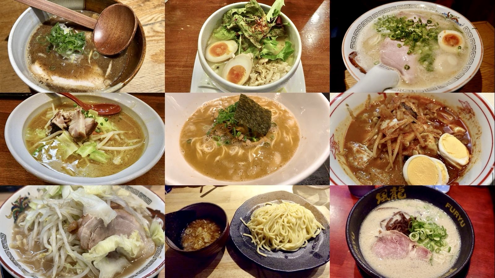 高田馬場 絶対外せないラーメンまとめ コラージュ写真