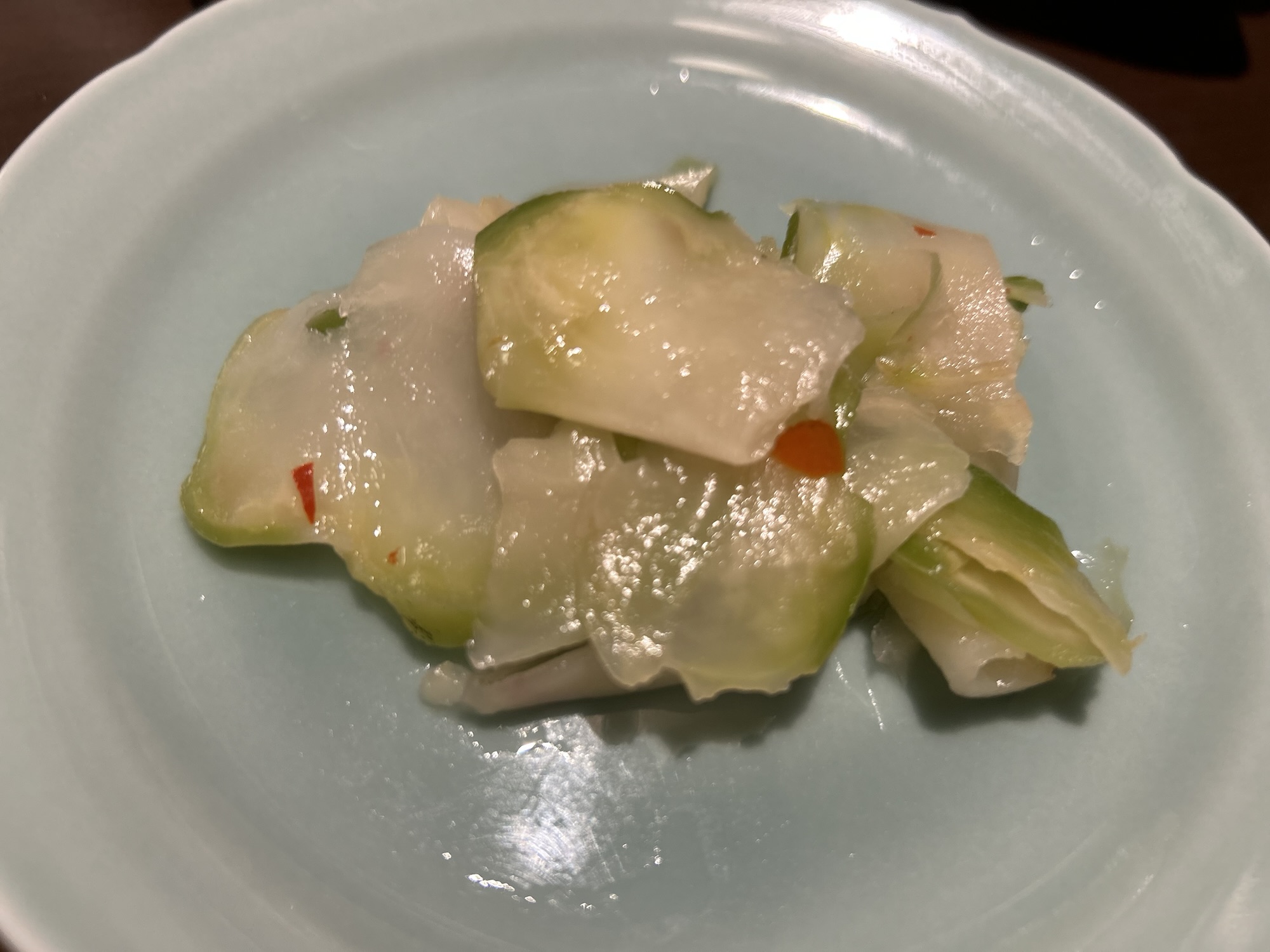 広尾 中国珍味 調鼎 搾菜