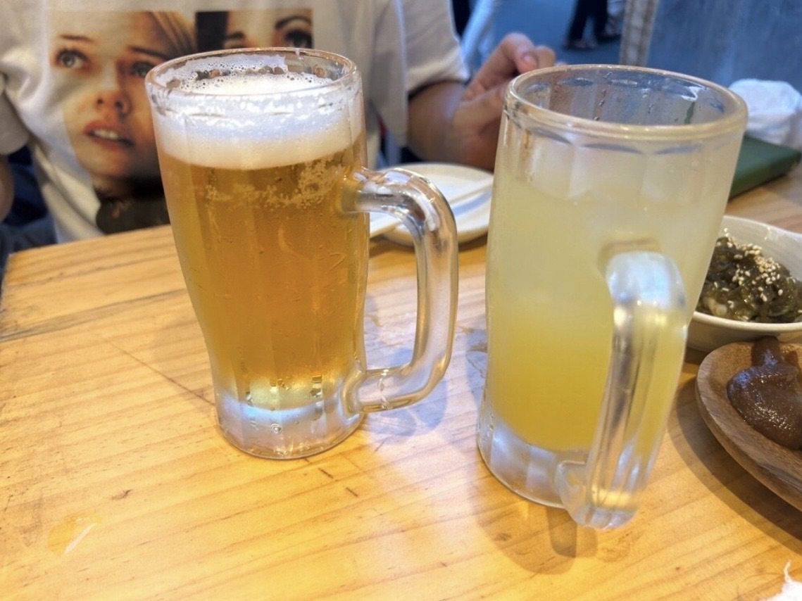 上野 おきなわハイサイ酒場 呑む三 ビール