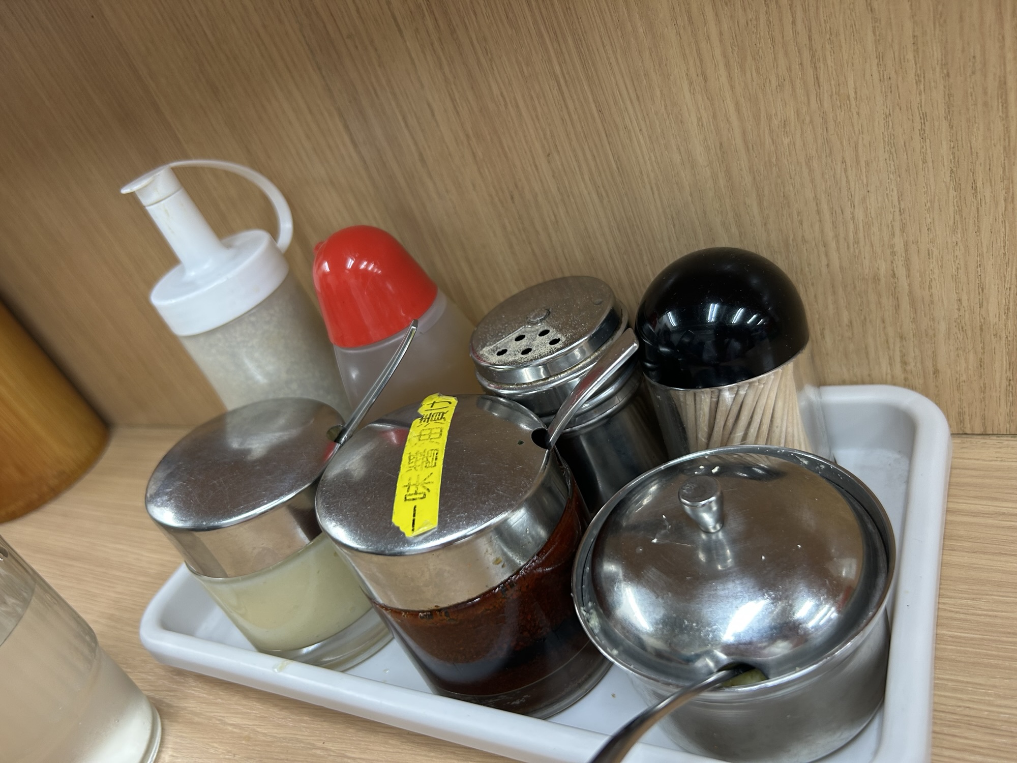 日吉 武蔵家 日吉店 調味料