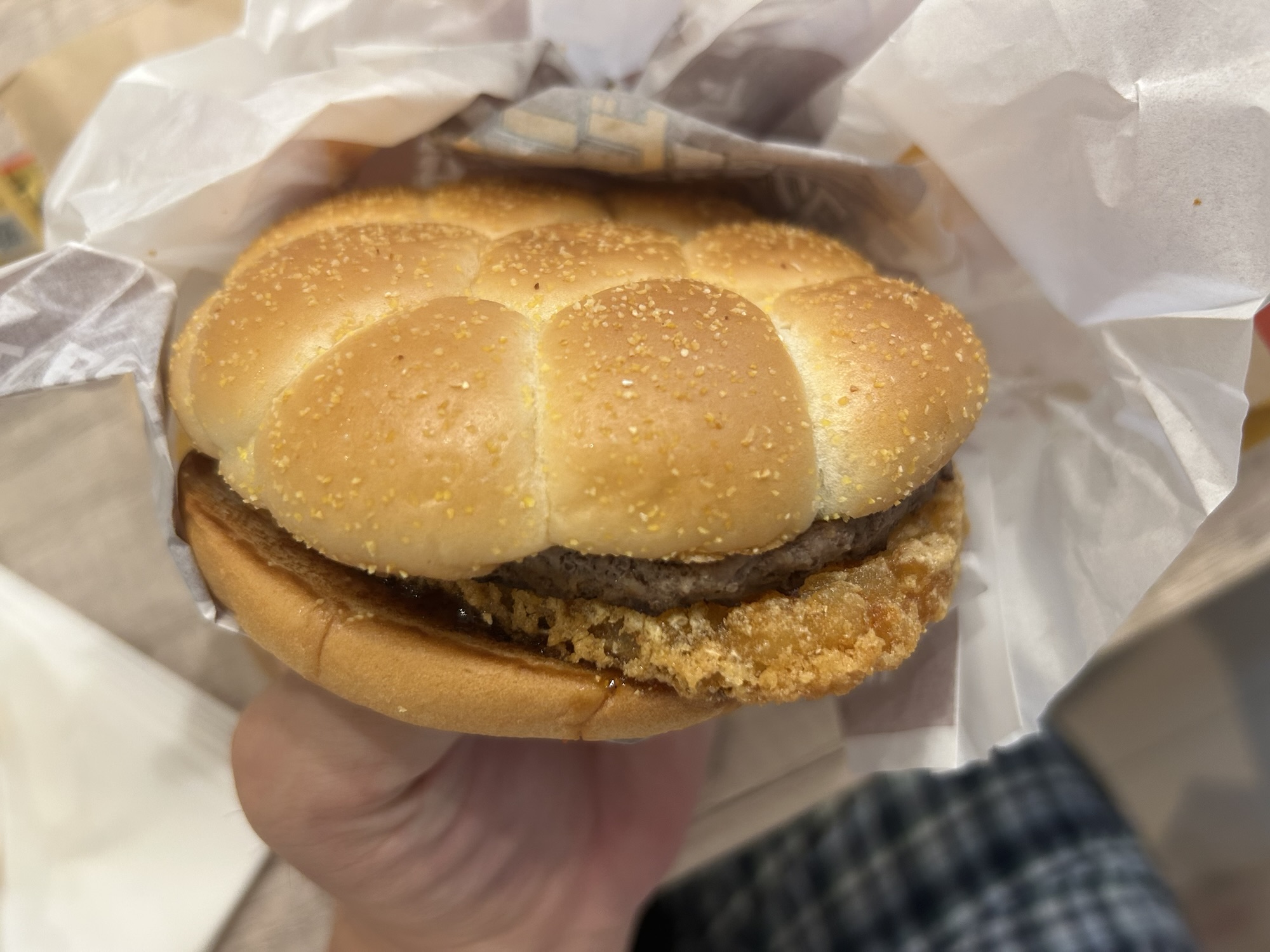 マクドナルド ザク切りポテト&肉厚ビーフ コク旨ガーリックペッパーセット