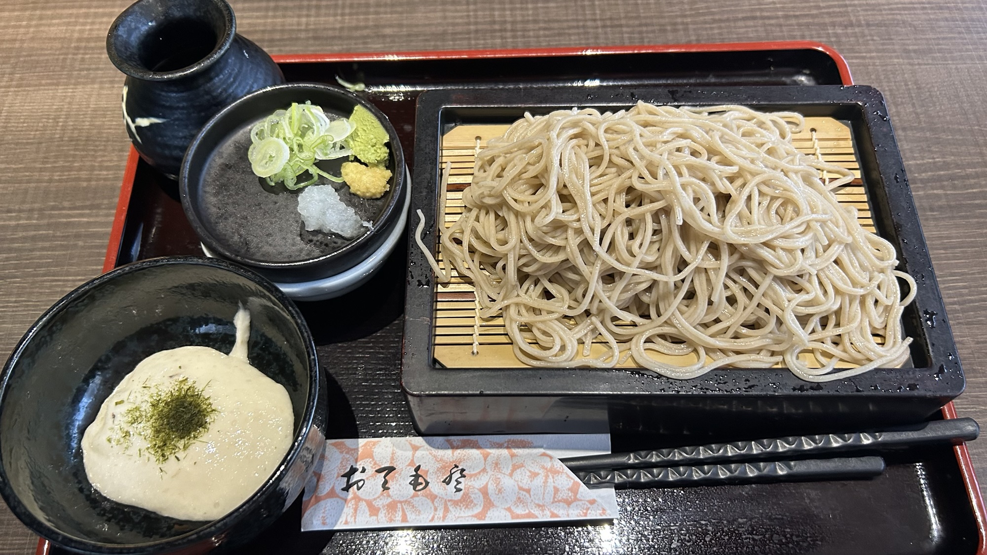 西調布 石臼挽き蕎麦 大むら とろろそば