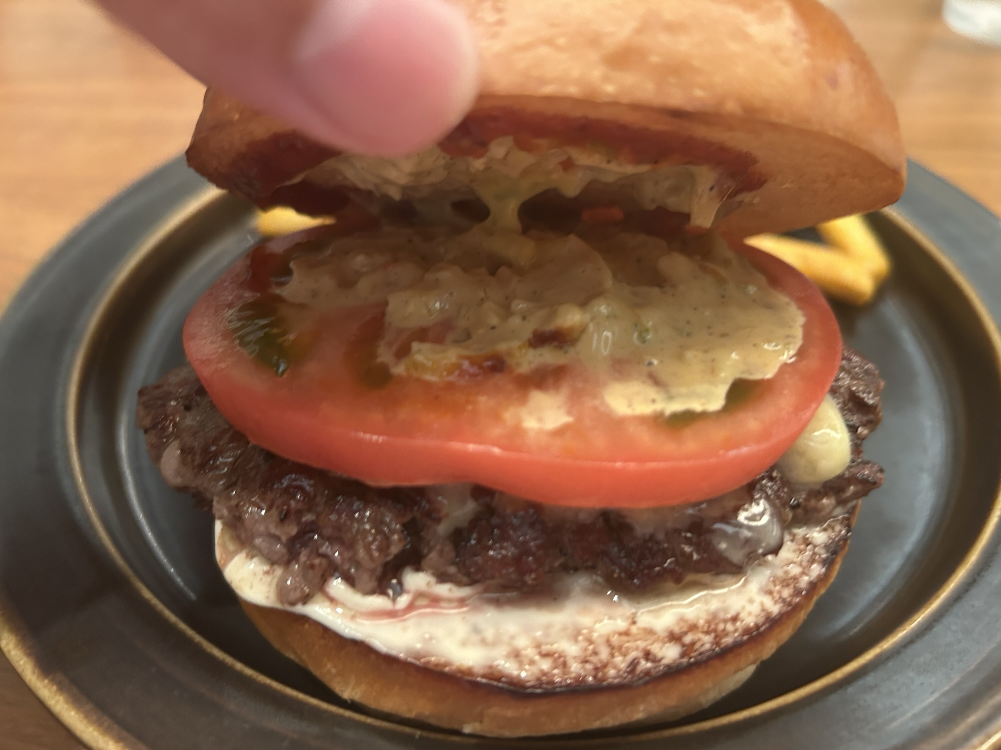 恵比寿 ブラックウズ スマッシュバーガー