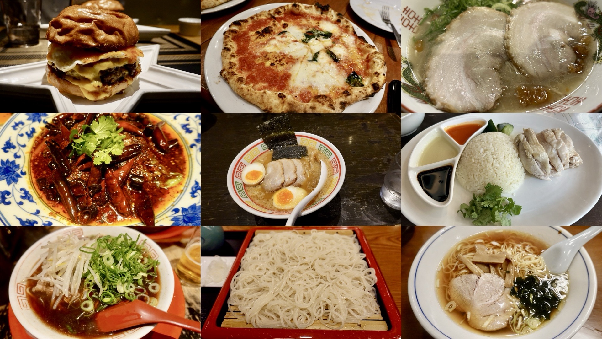 麻布十番 おすすめランチまとめ コラージュ写真