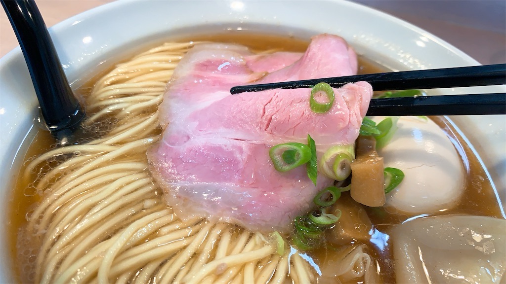 八王子 麺笑 巧真 特製醤油らーめん