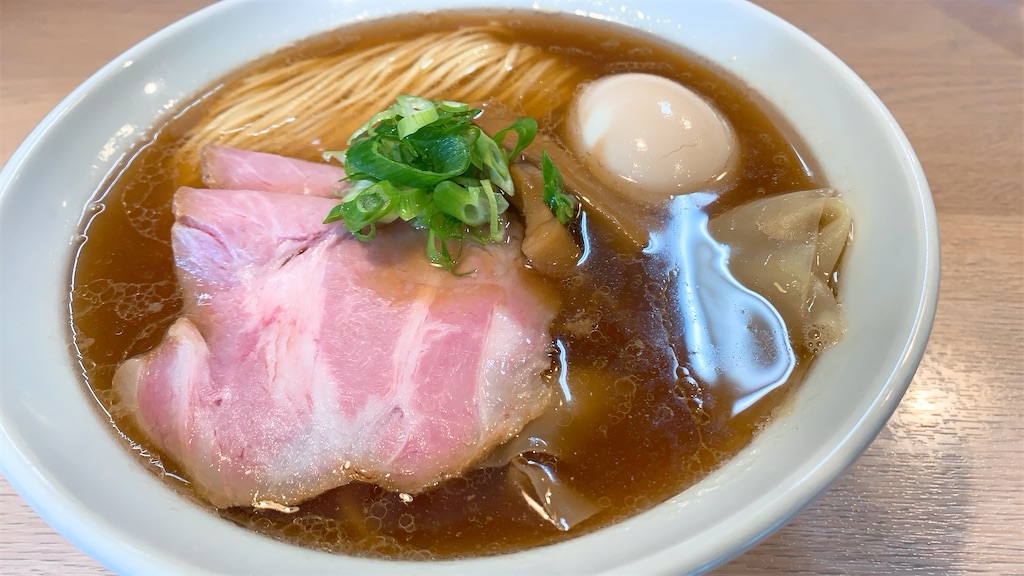 八王子 麺笑 巧真 特製醤油らーめん