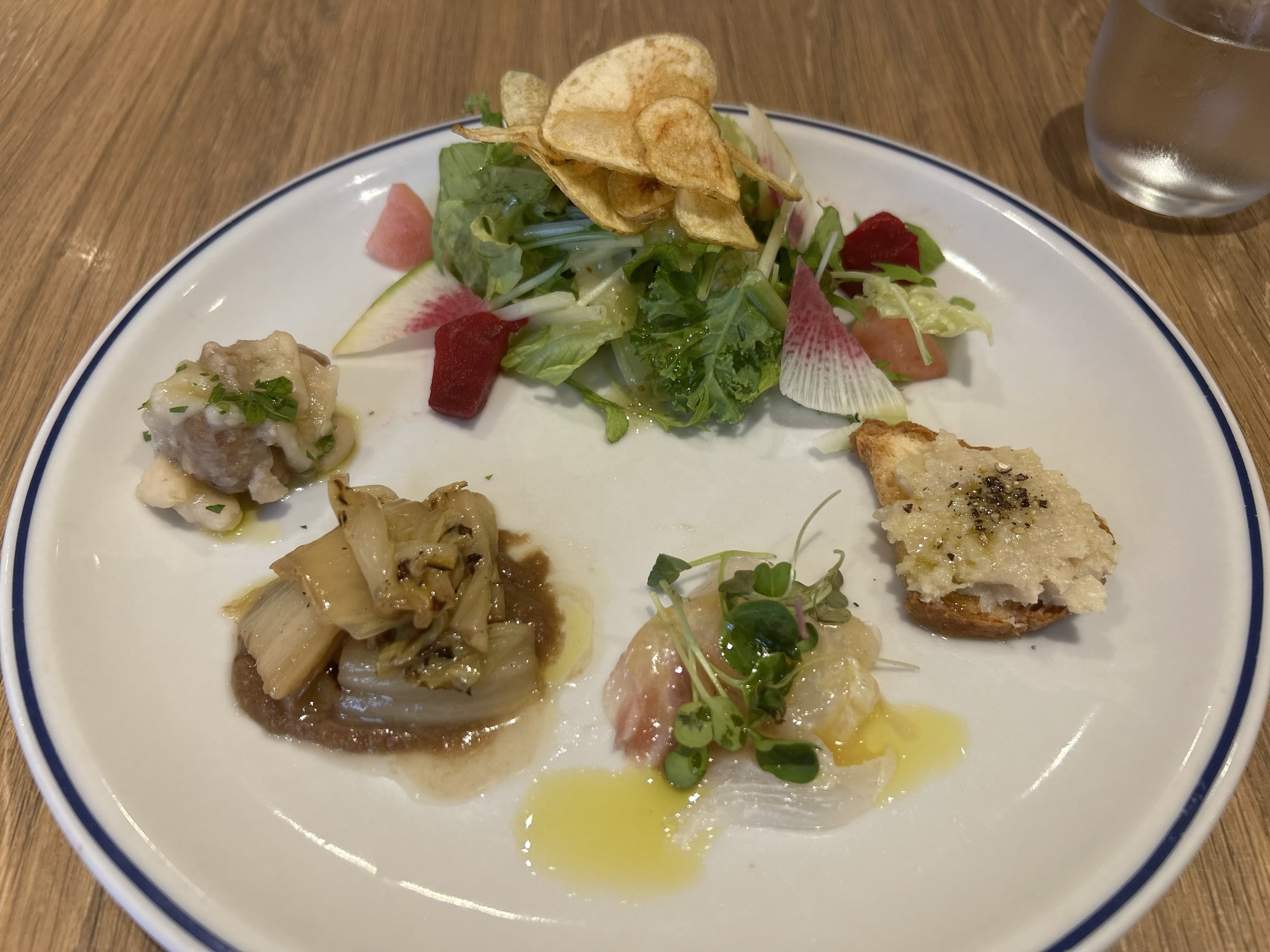 府中 イタリア料理を食べに行こう 前菜