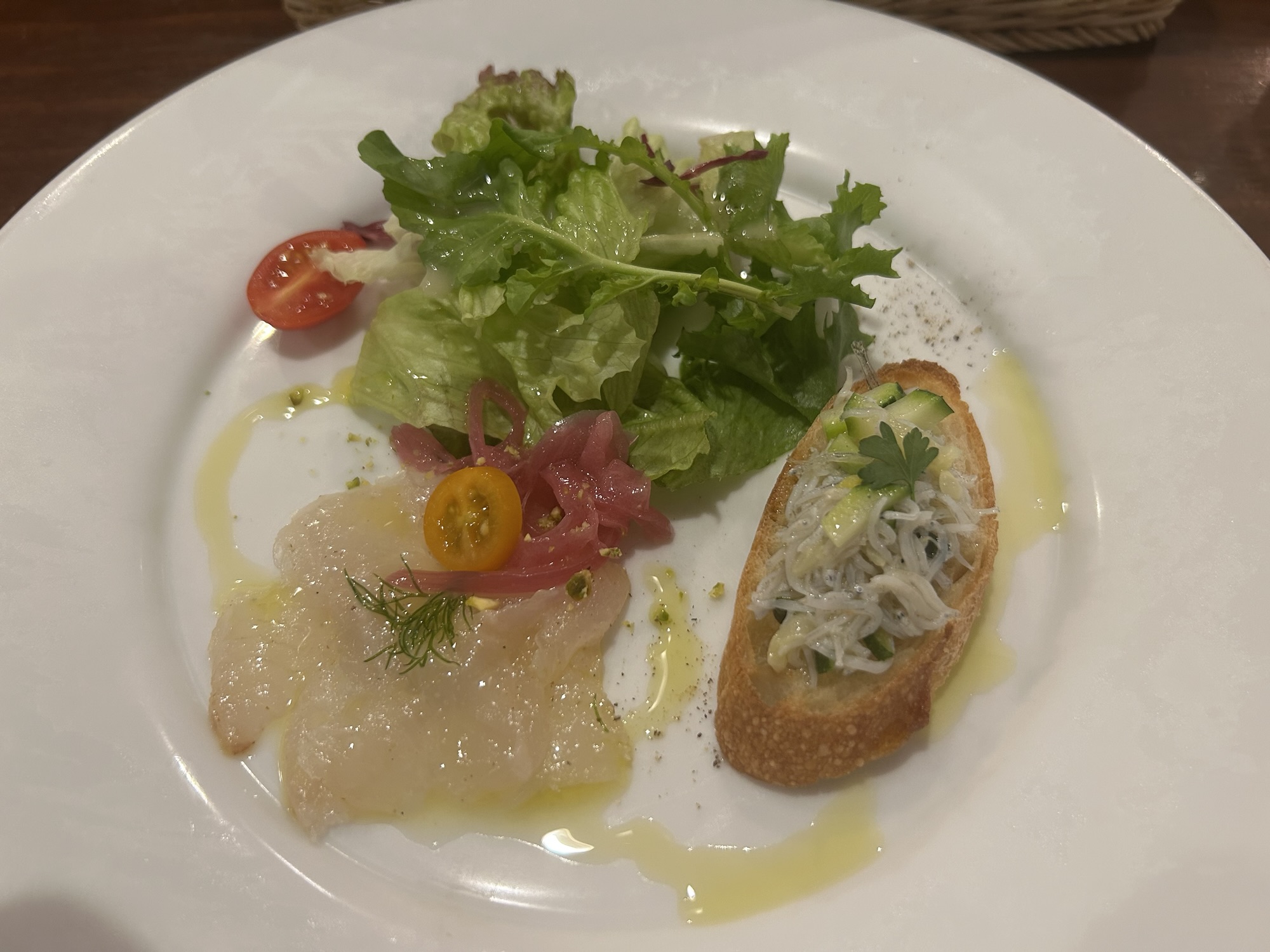 府中 ラ・ルーチェ 前菜