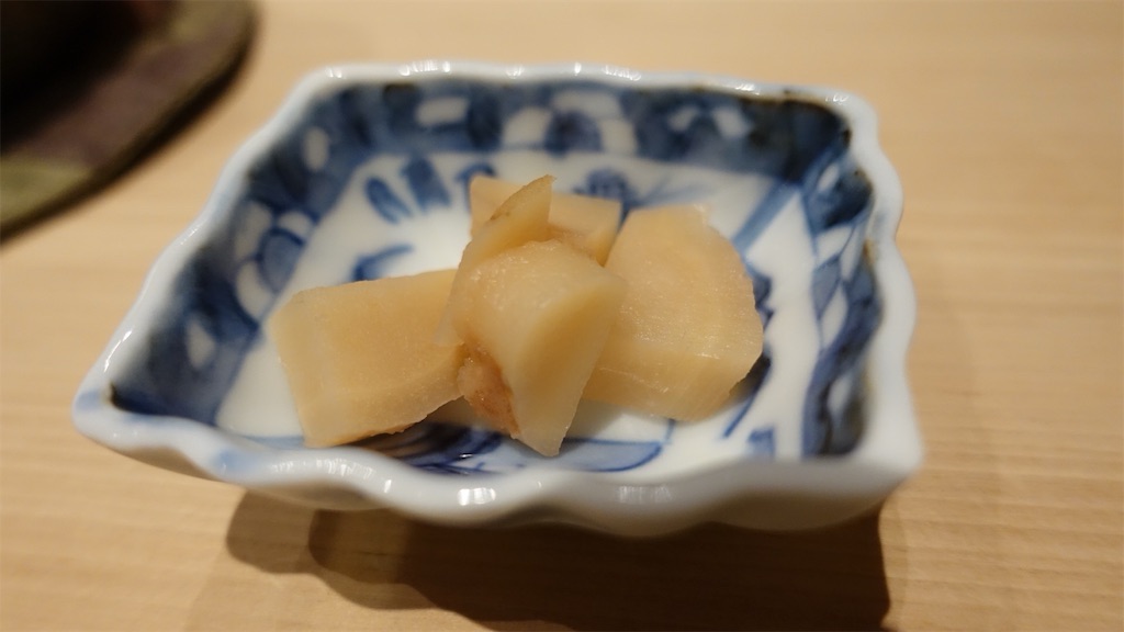 岡山市 鮨 縁 ガリ