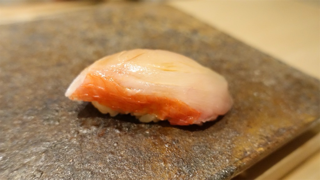 岡山市 鮨 縁 金目鯛