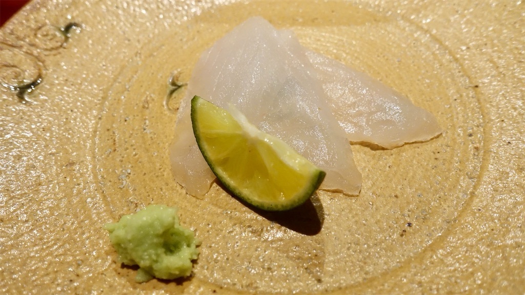 白金高輪 島津 カワハギ