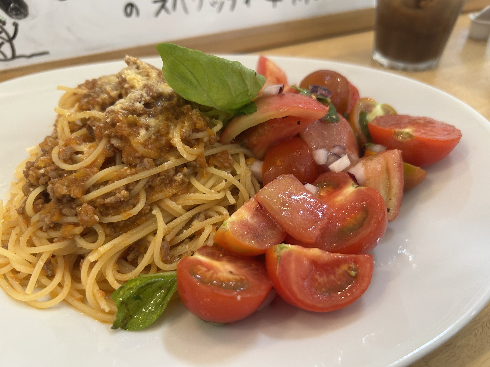 矢野口 Cafe blau スパゲッティ