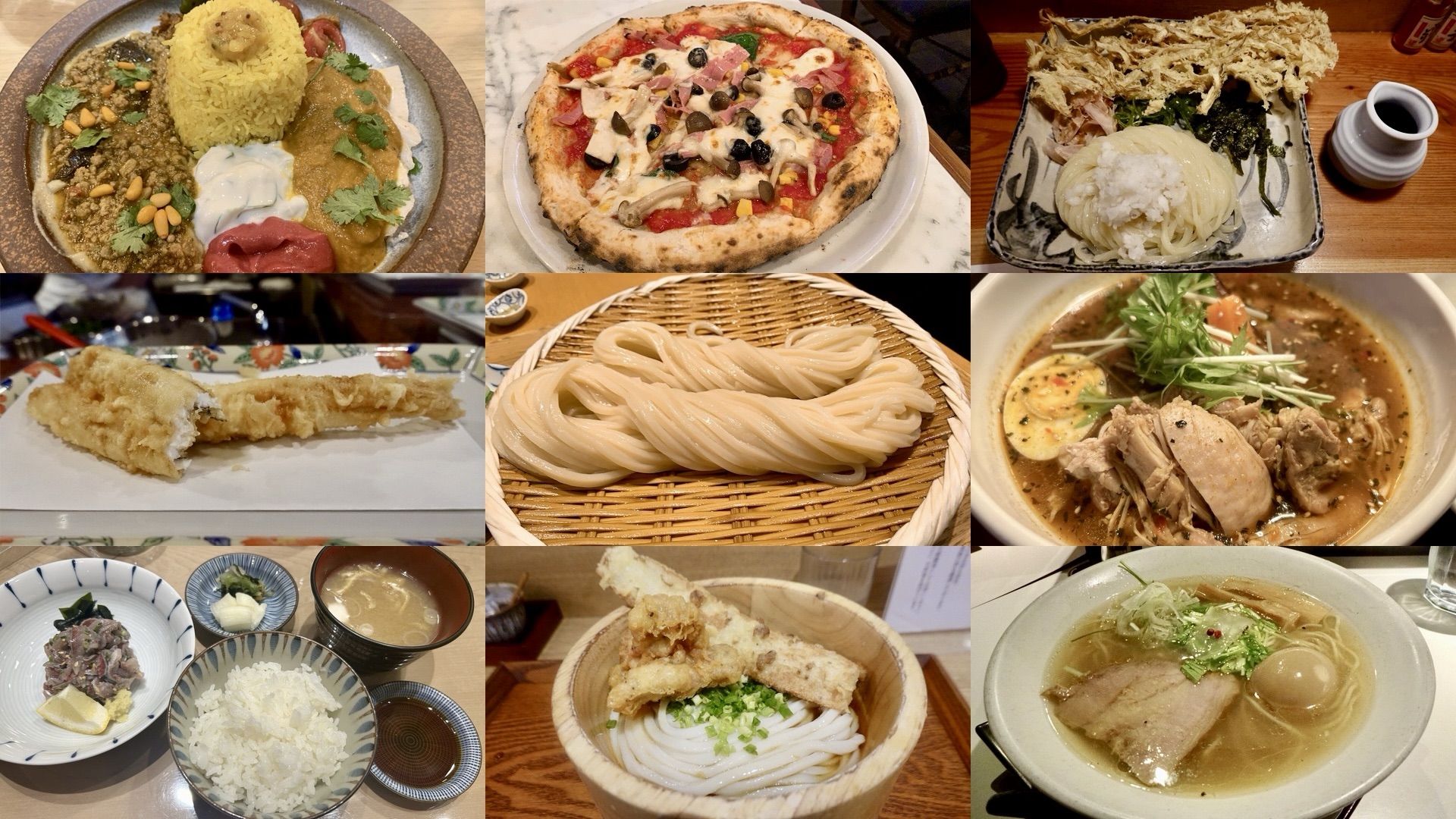 新宿御苑前 おすすめランチまとめ コラージュ写真
