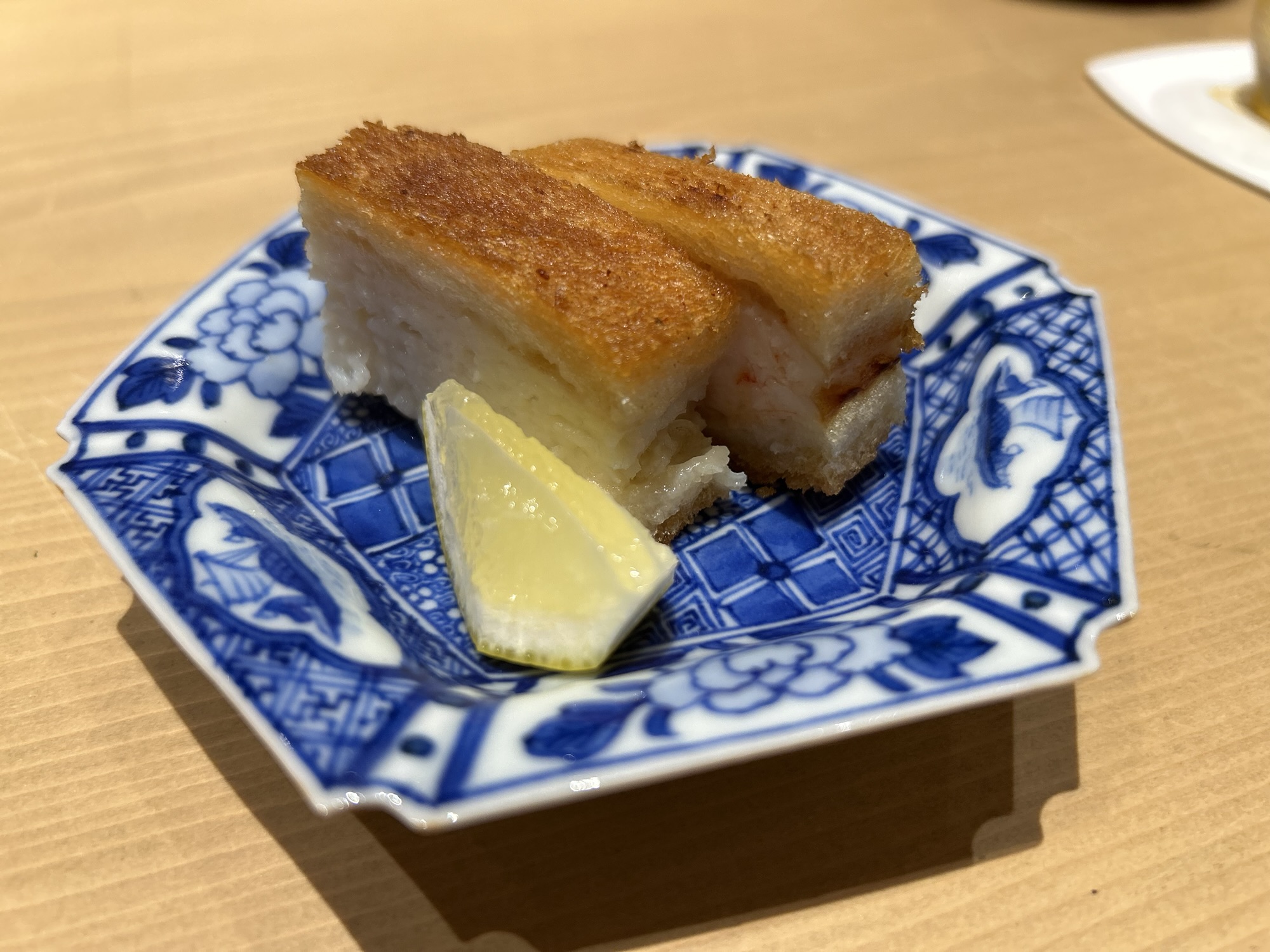 京都 浜作 新本店 海老と帆立のパン