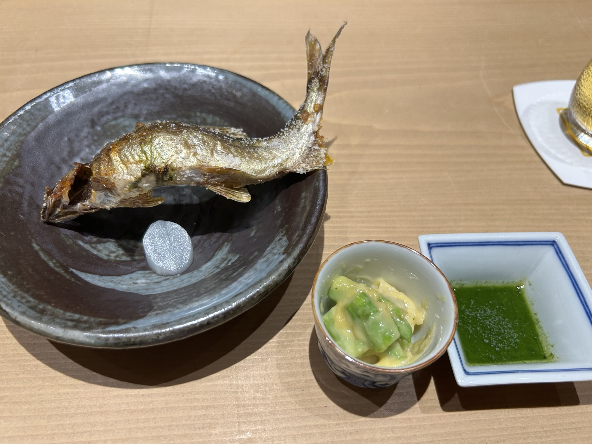 京都 浜作 新本店 鮎の塩焼き