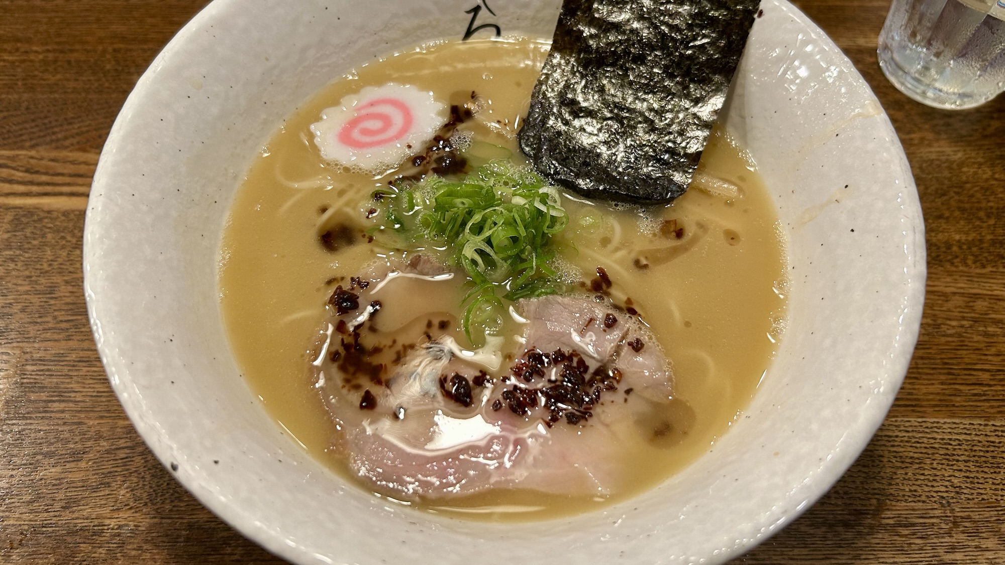 目黒 麺屋 藤しろ 鶏白湯ラーメン