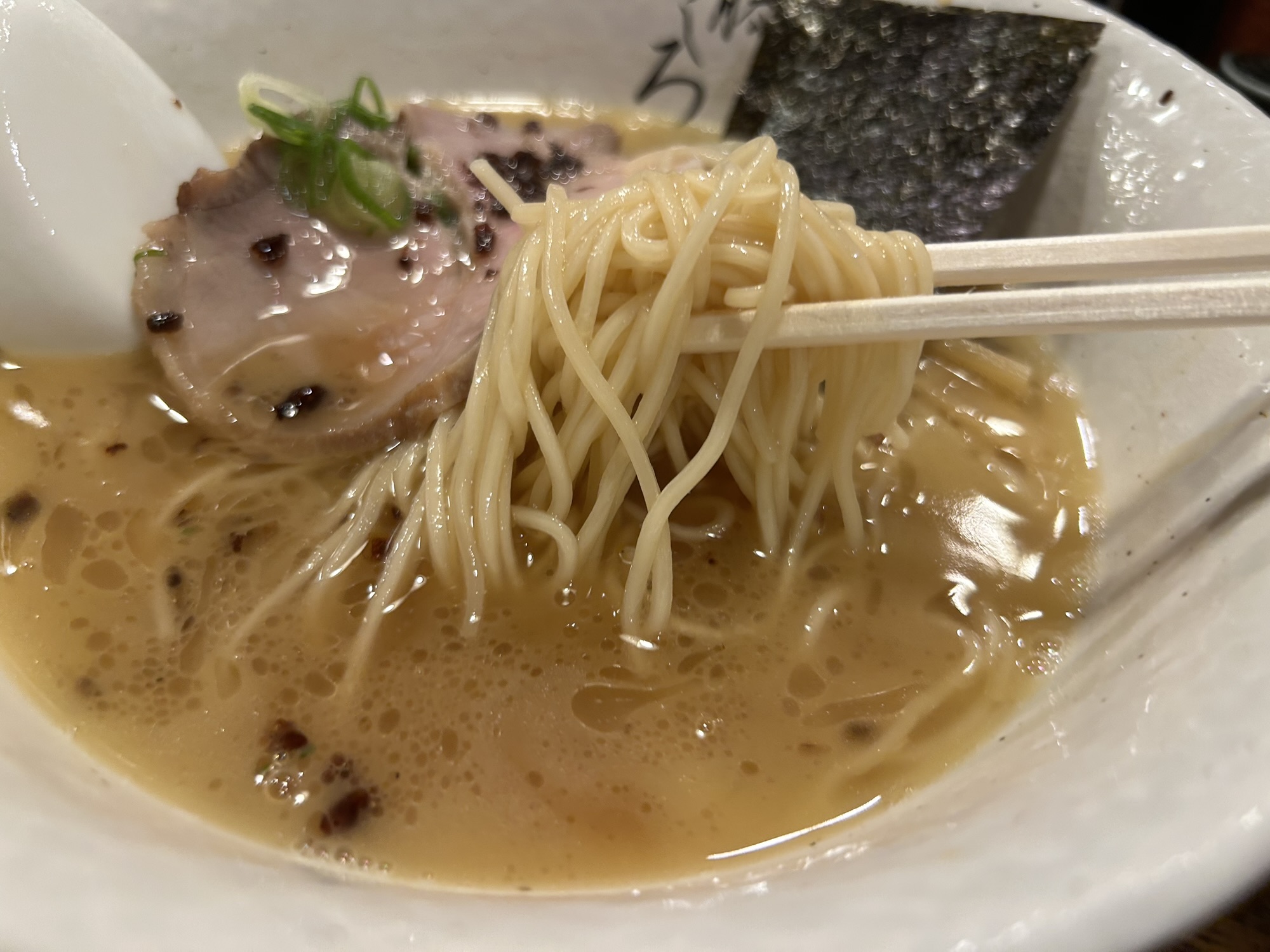 目黒 麺屋 藤しろ 鶏白湯ラーメン