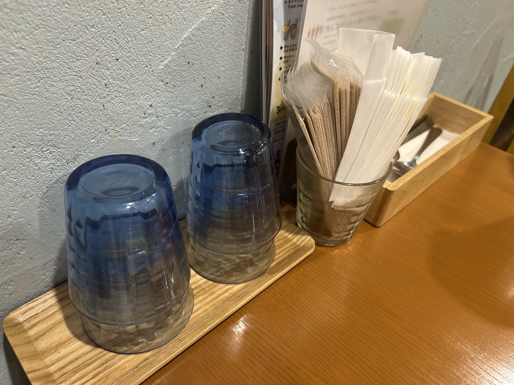 目黒 SPICECURRY KERAKU テーブル